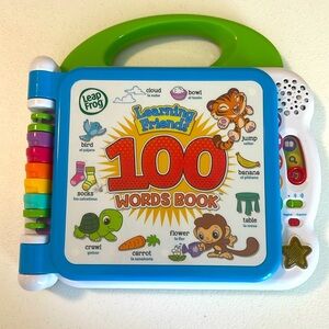 LeapFrog Learning Friends 100 Words Book English & Spanish